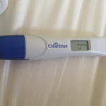 Joanne Black Pregnant test